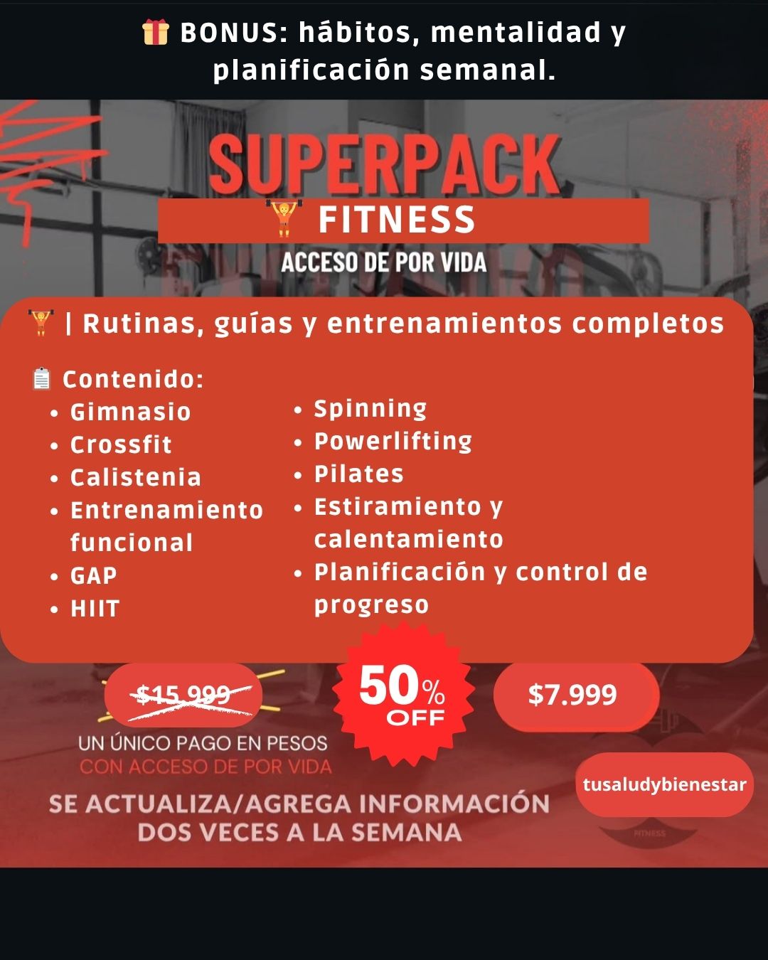 đ„ PACK FITNESS