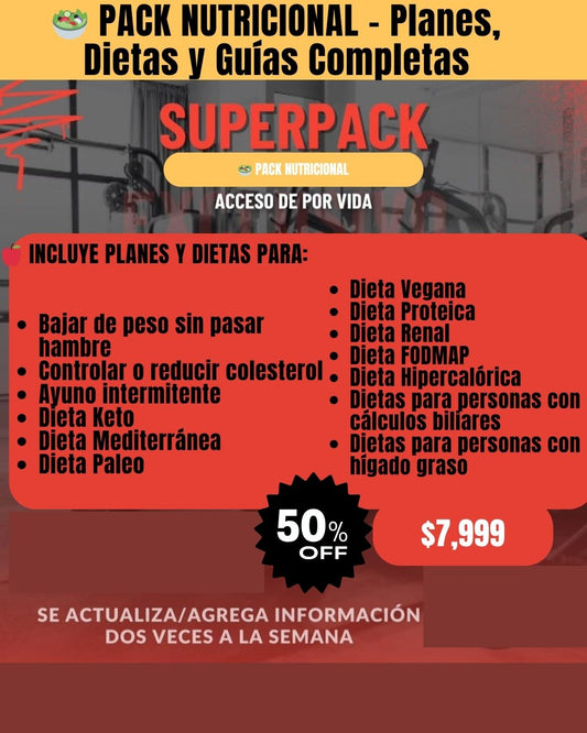 🥗 PACK NUTRICIÓN
