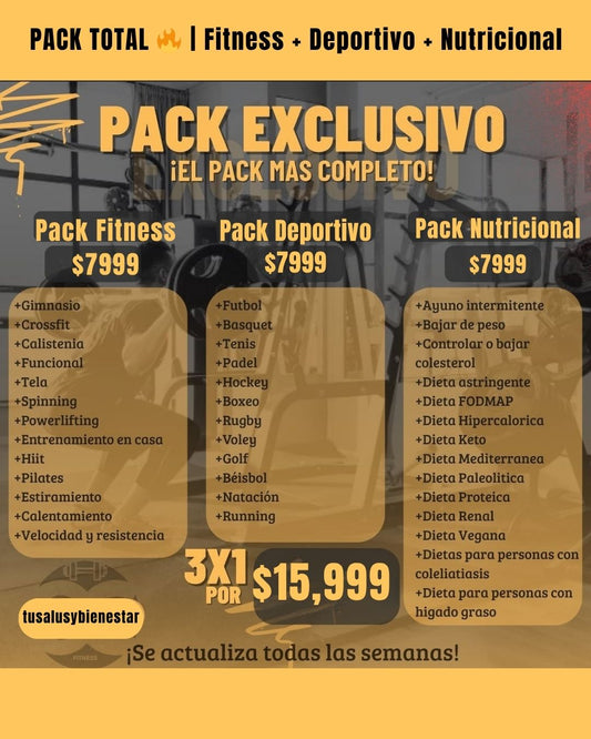 🧩 SUPERPACK COMPLETO – FITNESS + DEPORTIVO + NUTRICIÓN
